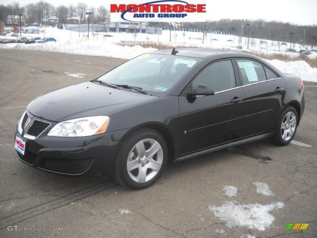 2009 G6 Sedan - Carbon Black Metallic / Ebony photo #20