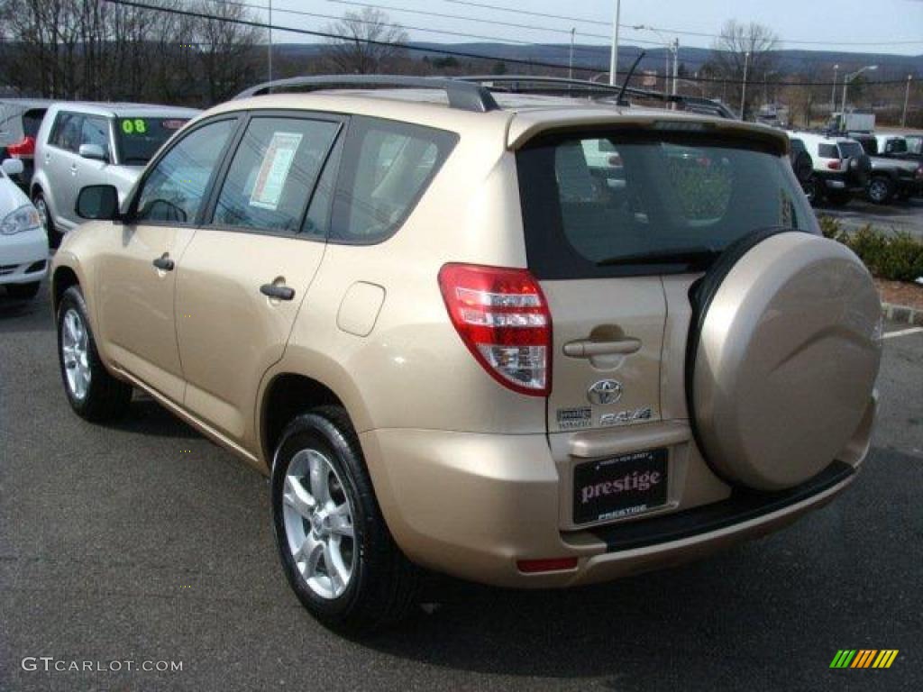 2009 RAV4 4WD - Sandy Beach Metallic / Sand Beige photo #4