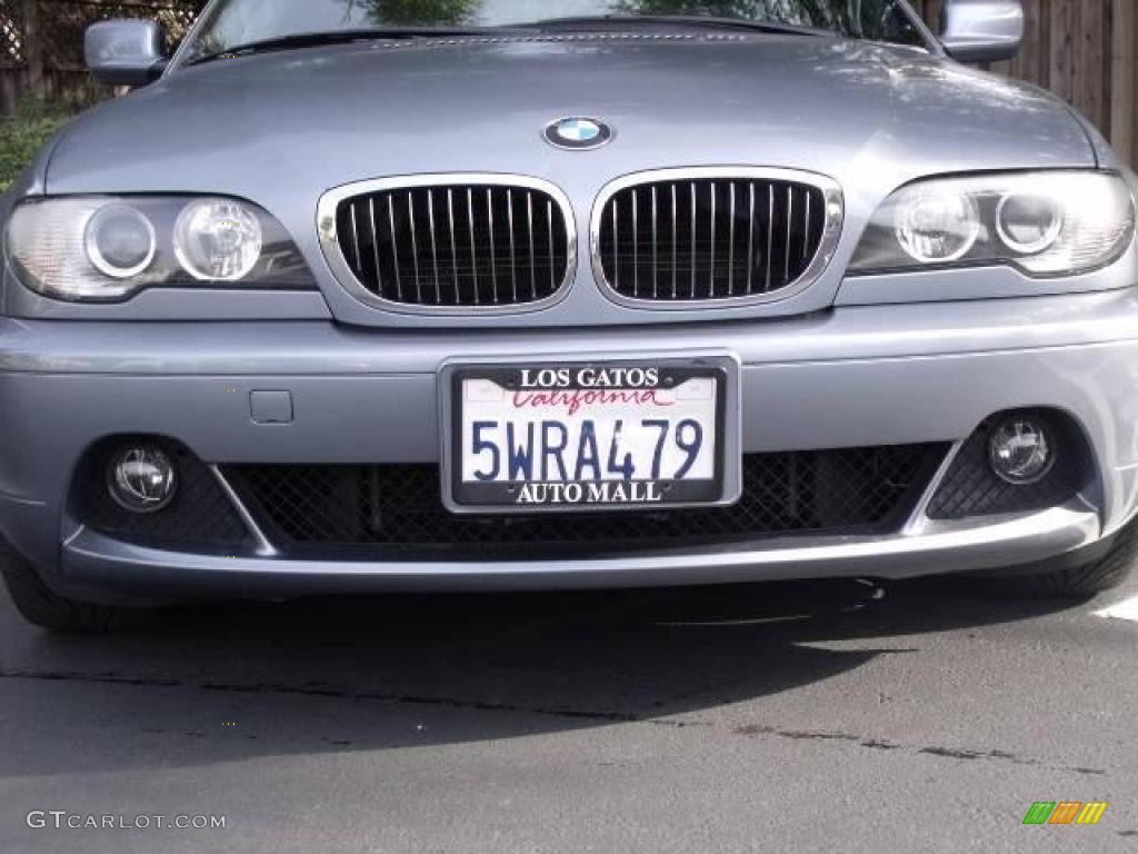 2006 3 Series 330i Convertible - Silver Grey Metallic / Black photo #10
