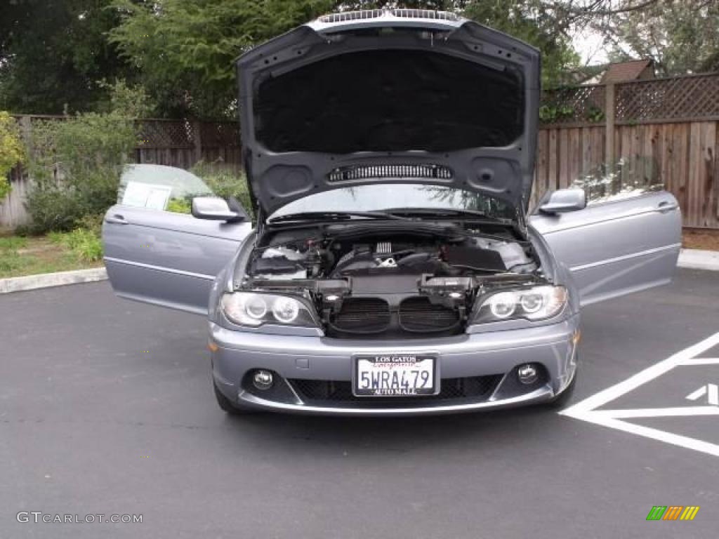 2006 3 Series 330i Convertible - Silver Grey Metallic / Black photo #43