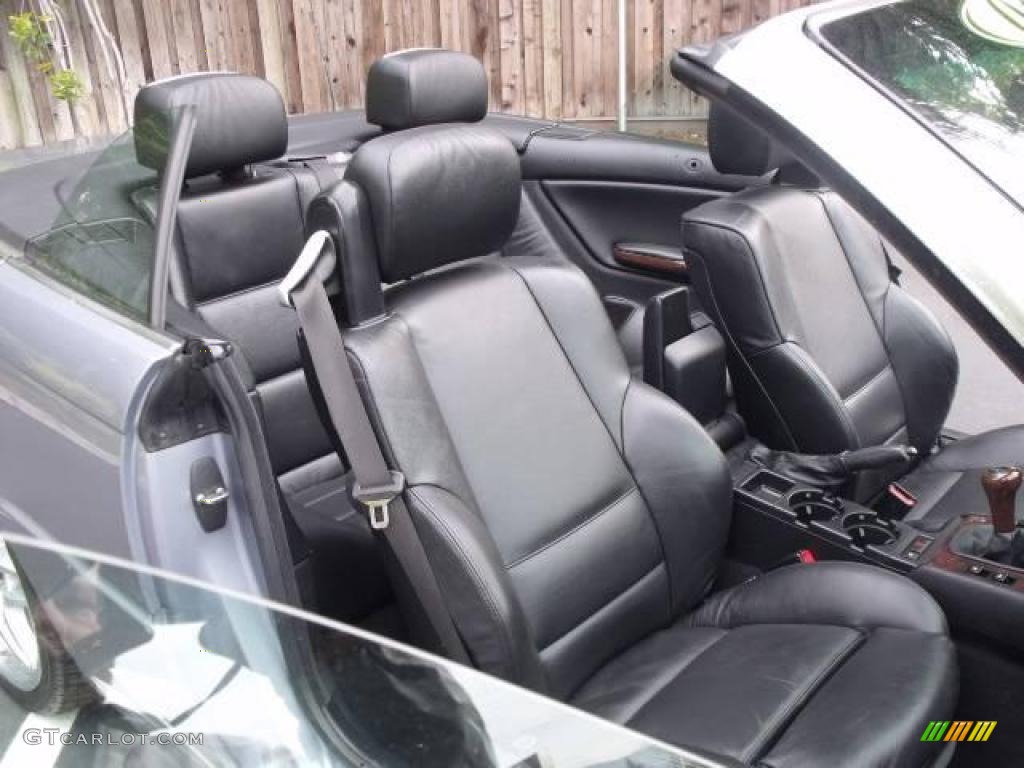 2006 3 Series 330i Convertible - Silver Grey Metallic / Black photo #64