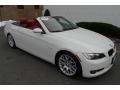 2008 Alpine White BMW 3 Series 328i Convertible  photo #2