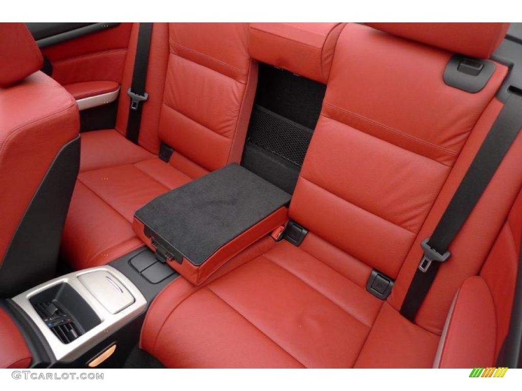 2008 3 Series 328i Convertible - Alpine White / Coral Red/Black photo #21