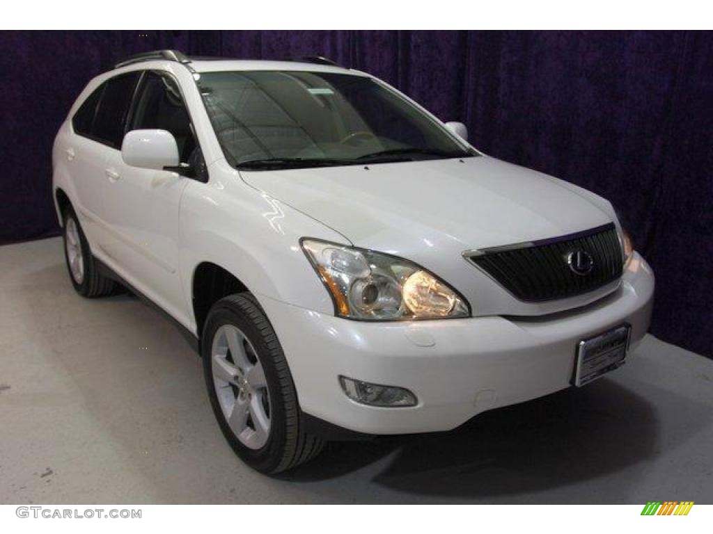Crystal White Pearl Lexus RX