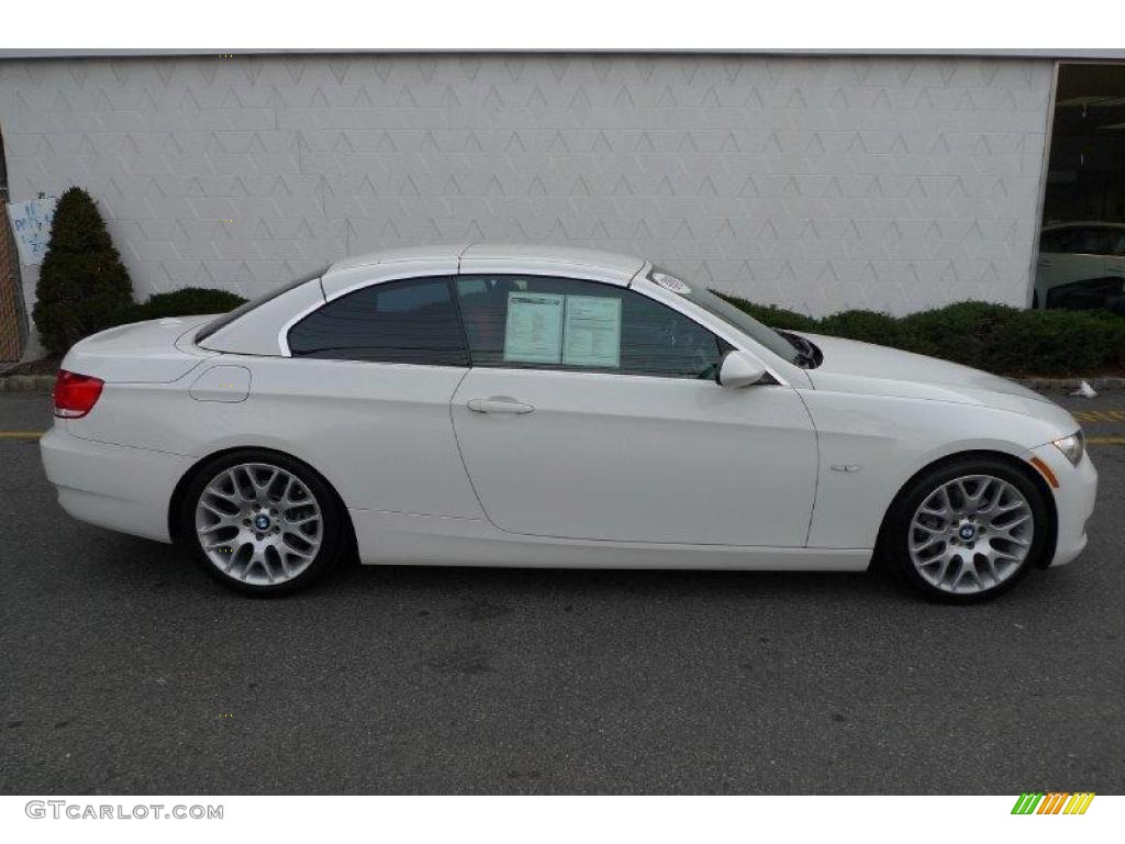 2008 3 Series 328i Convertible - Alpine White / Coral Red/Black photo #46