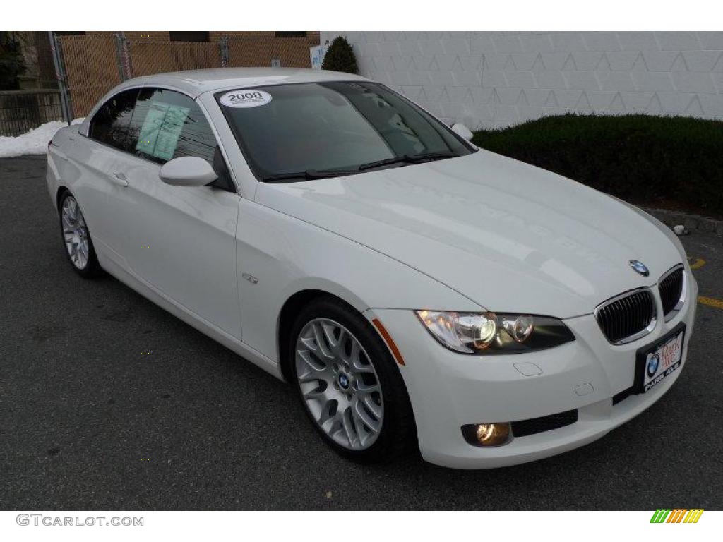 2008 3 Series 328i Convertible - Alpine White / Coral Red/Black photo #47