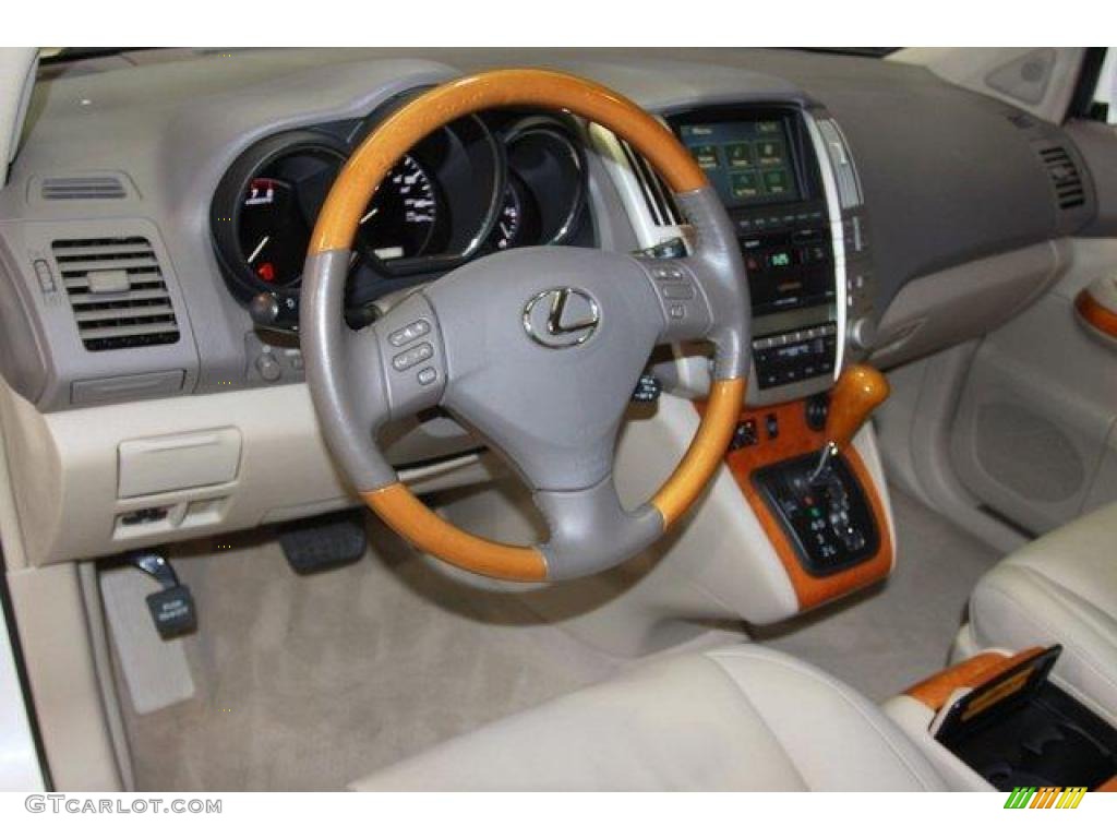 2006 RX 330 AWD - Crystal White Pearl / Light Gray photo #5