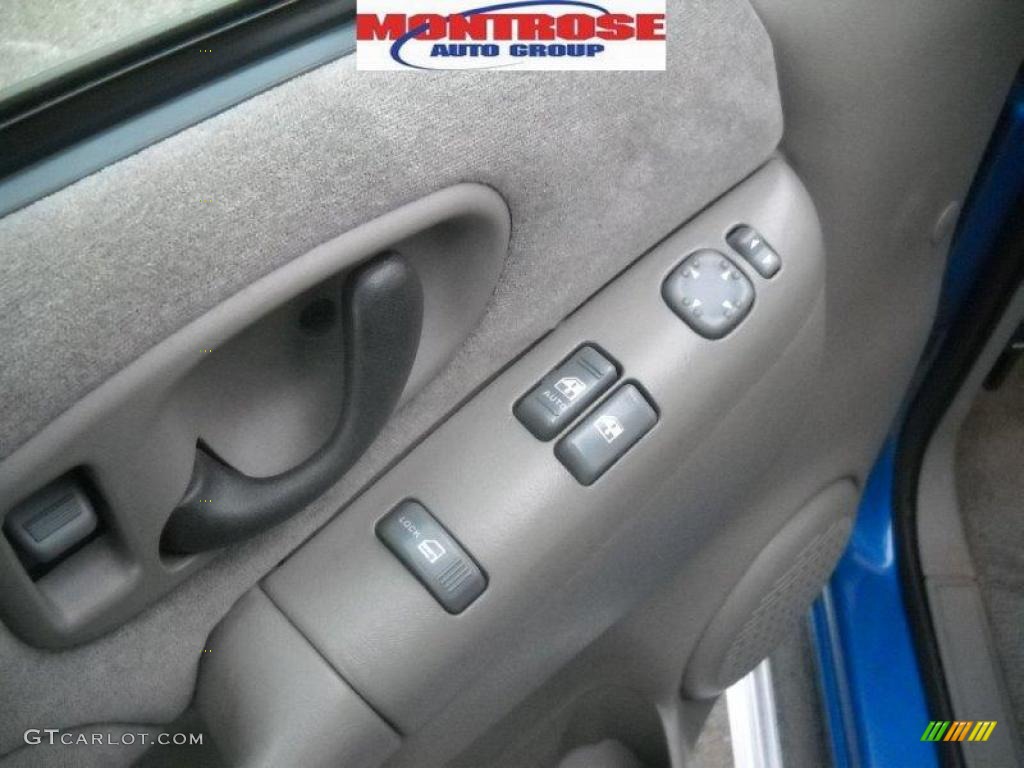 2001 Blazer LS 4x4 - Space Blue Metallic / Medium Gray photo #26