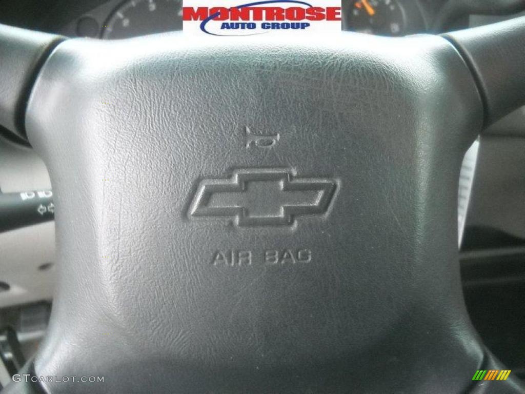 2001 Blazer LS 4x4 - Space Blue Metallic / Medium Gray photo #29