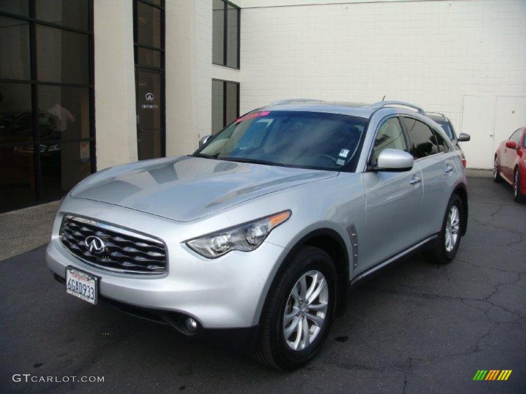 2009 FX 35 AWD - Liquid Platinum Metallic / Graphite photo #1