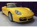 Speed Yellow 2006 Porsche Cayman Gallery