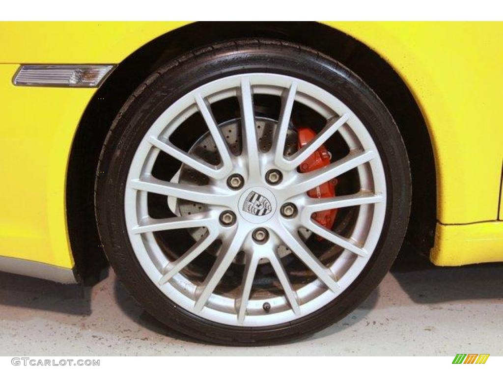 2006 Cayman S - Speed Yellow / Black photo #9