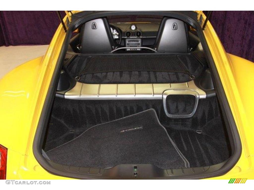 2006 Cayman S - Speed Yellow / Black photo #29