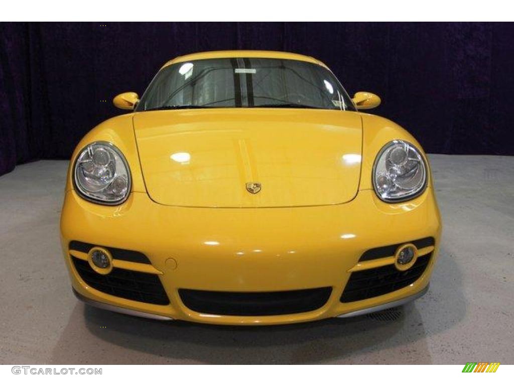 2006 Cayman S - Speed Yellow / Black photo #39