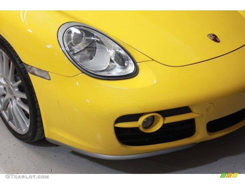 2006 Cayman S - Speed Yellow / Black photo #44