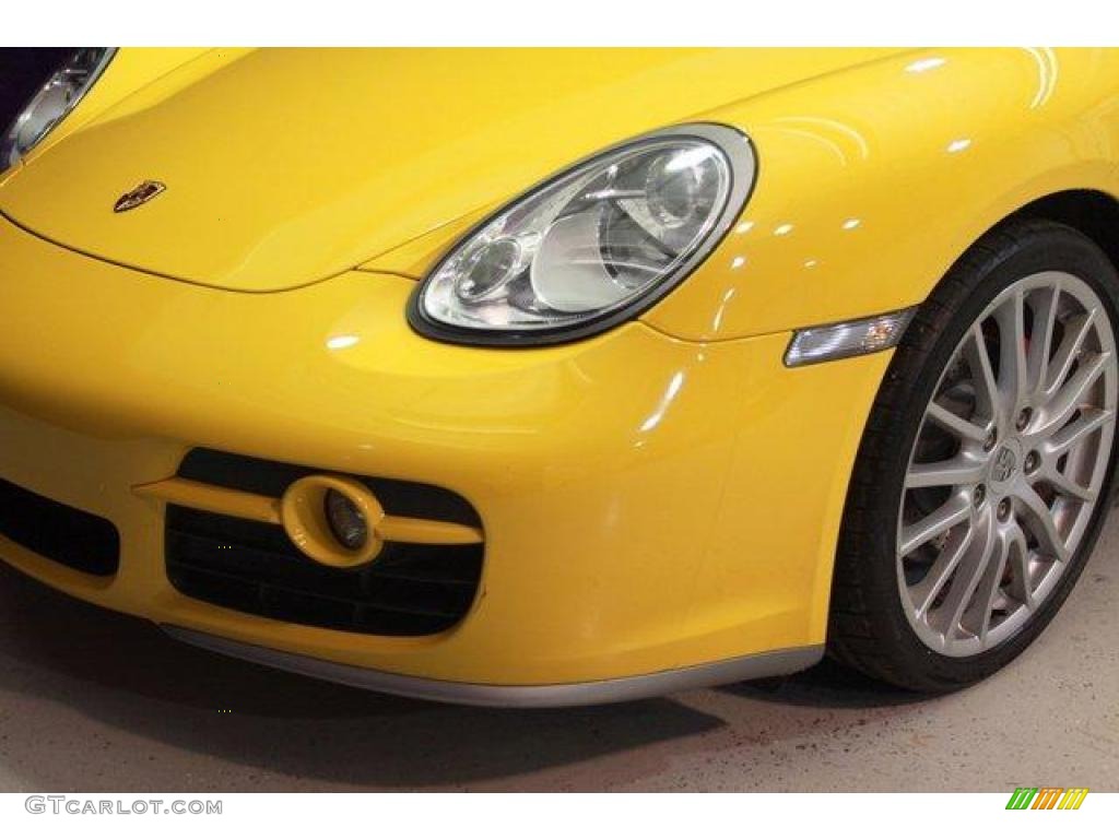 2006 Cayman S - Speed Yellow / Black photo #46