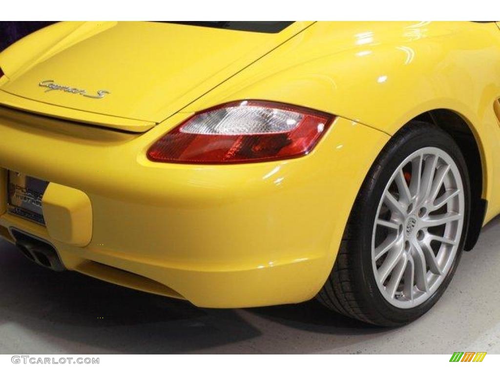 2006 Cayman S - Speed Yellow / Black photo #48
