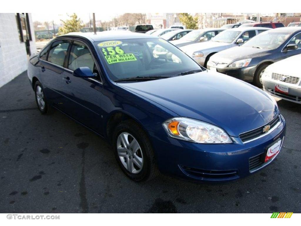 2006 Impala LT - Laser Blue Metallic / Gray photo #3