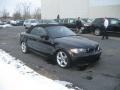 2008 Black Sapphire Metallic BMW 1 Series 135i Convertible  photo #8