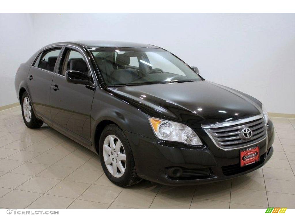 2008 Avalon XL - Black / Graphite Gray photo #1