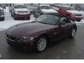 2005 Merlot Red Metallic BMW Z4 2.5i Roadster  photo #1