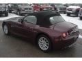 2005 Merlot Red Metallic BMW Z4 2.5i Roadster  photo #3