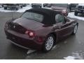 2005 Merlot Red Metallic BMW Z4 2.5i Roadster  photo #4