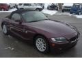 2005 Merlot Red Metallic BMW Z4 2.5i Roadster  photo #6