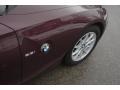 2005 Merlot Red Metallic BMW Z4 2.5i Roadster  photo #14