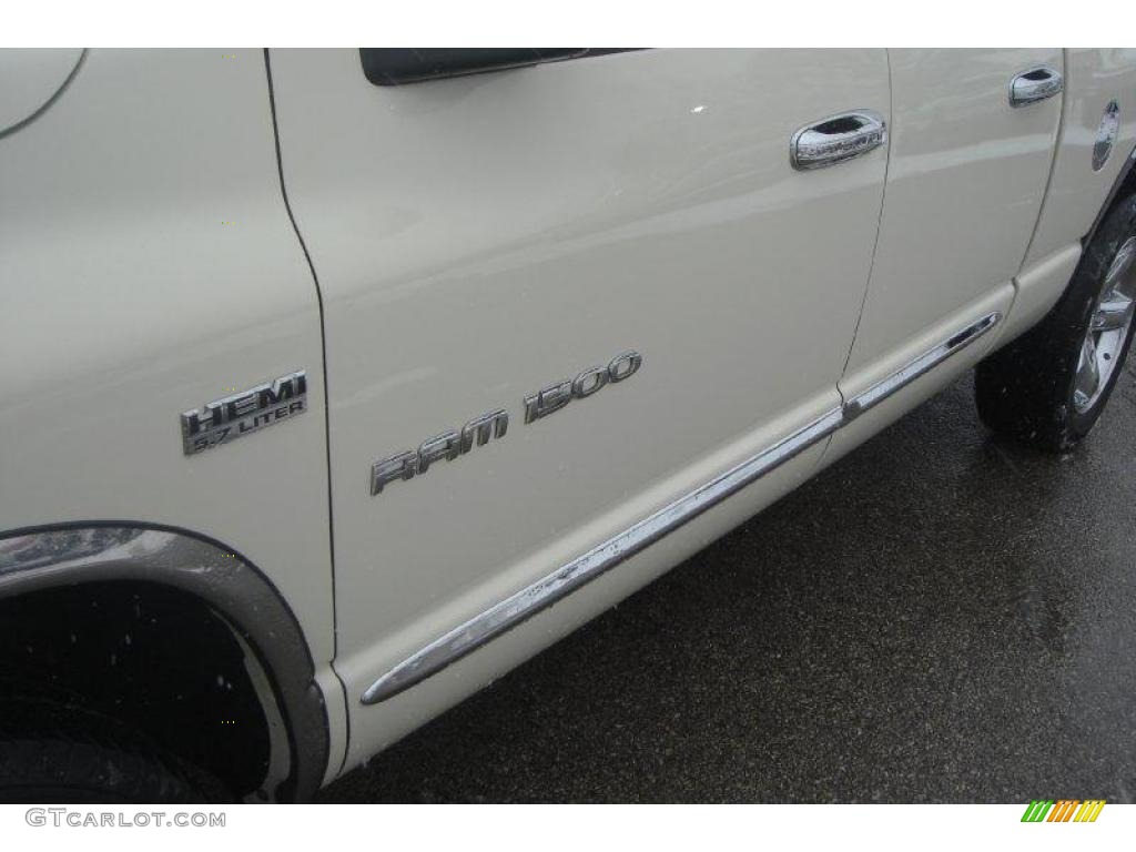 2007 Ram 1500 Big Horn Edition Quad Cab - Cool Vanilla / Medium Slate Gray photo #9
