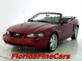 2004 Redfire Metallic Ford Mustang V6 Convertible  photo #1
