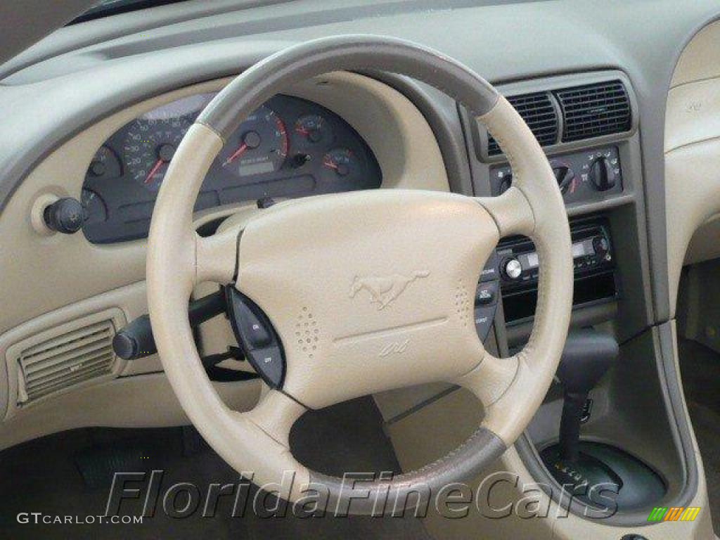 2004 Mustang V6 Convertible - Redfire Metallic / Medium Parchment photo #17