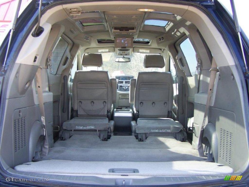 2007 Quest 3.5 SL - Majestic Blue Metallic / Beige photo #41