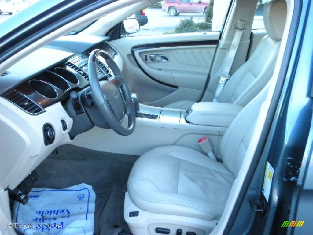 2010 Taurus Limited - Steel Blue Metallic / Light Stone photo #21