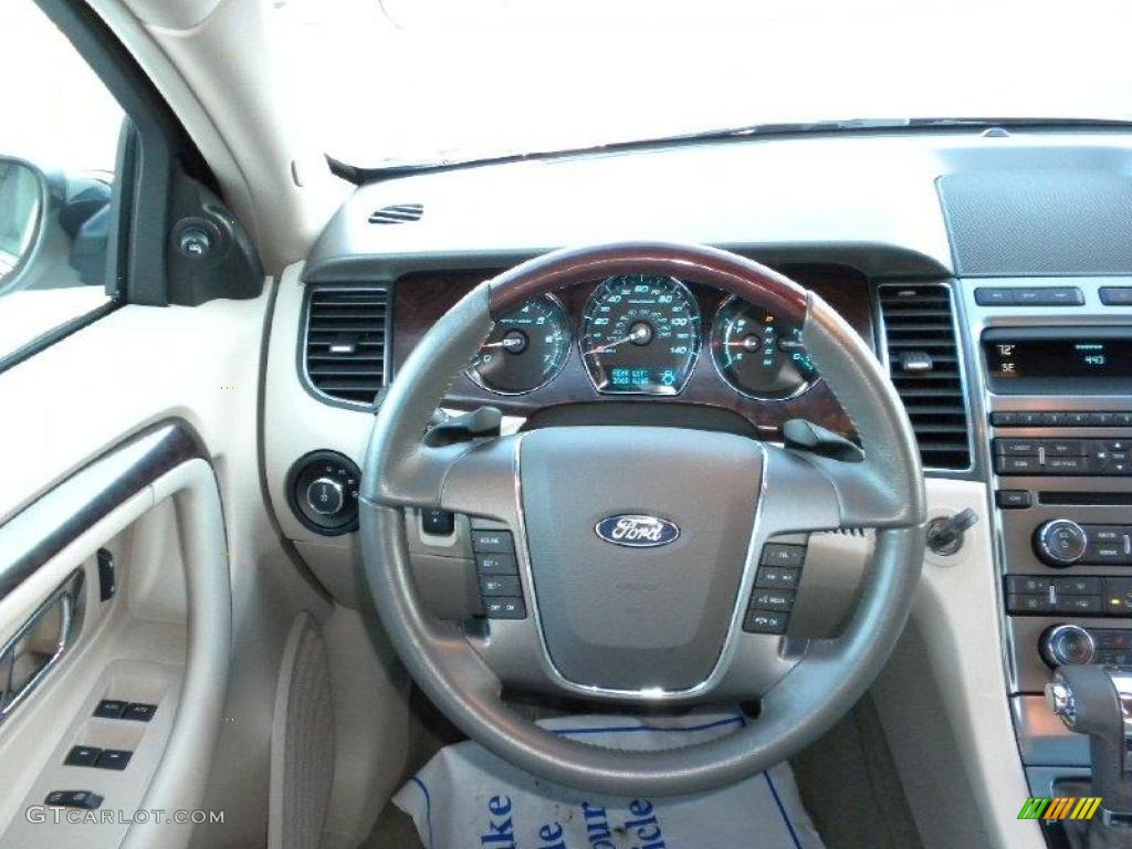 2010 Taurus Limited - Steel Blue Metallic / Light Stone photo #28