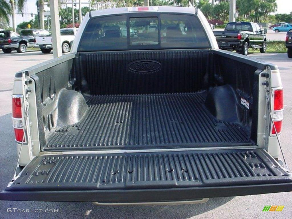 2006 F150 Lariat SuperCab - Smokestone Metallic / Tan photo #5