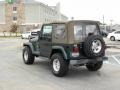 2000 Forest Green Pearl Jeep Wrangler Sahara 4x4  photo #3