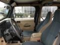 2000 Forest Green Pearl Jeep Wrangler Sahara 4x4  photo #9
