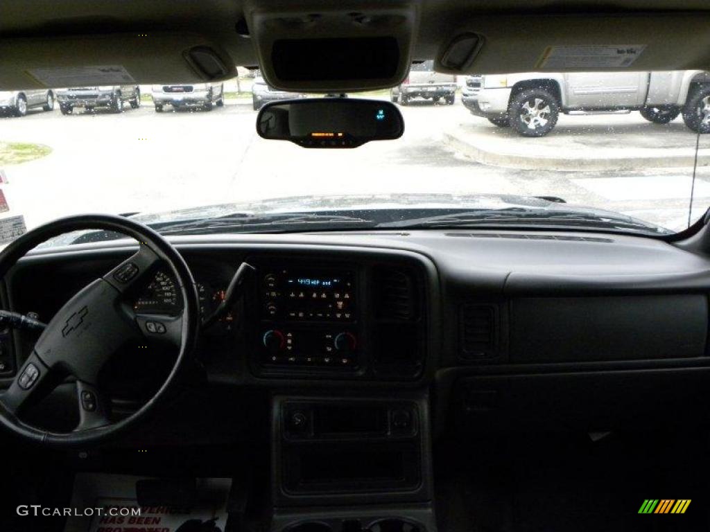 2006 Silverado 1500 LS Crew Cab - Blue Granite Metallic / Dark Charcoal photo #12