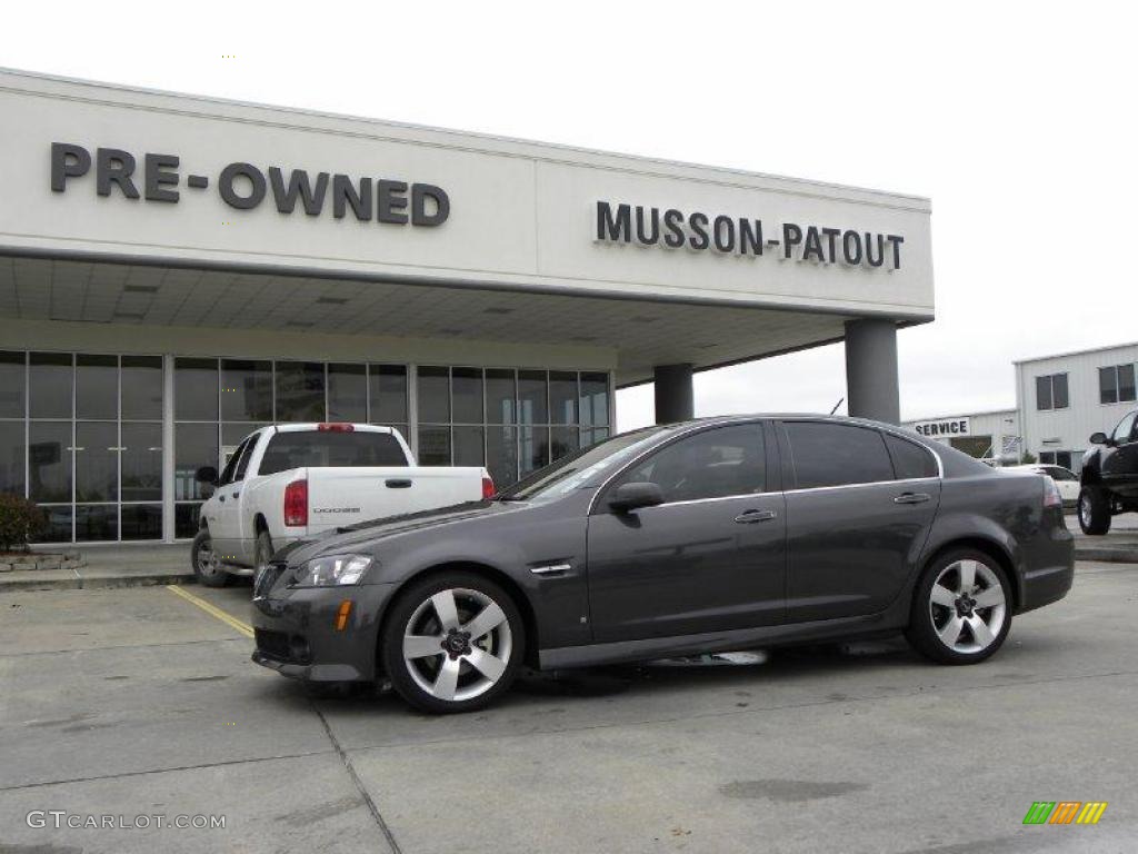 2009 G8 GT - Magnetic Gray Metallic / Onyx photo #1