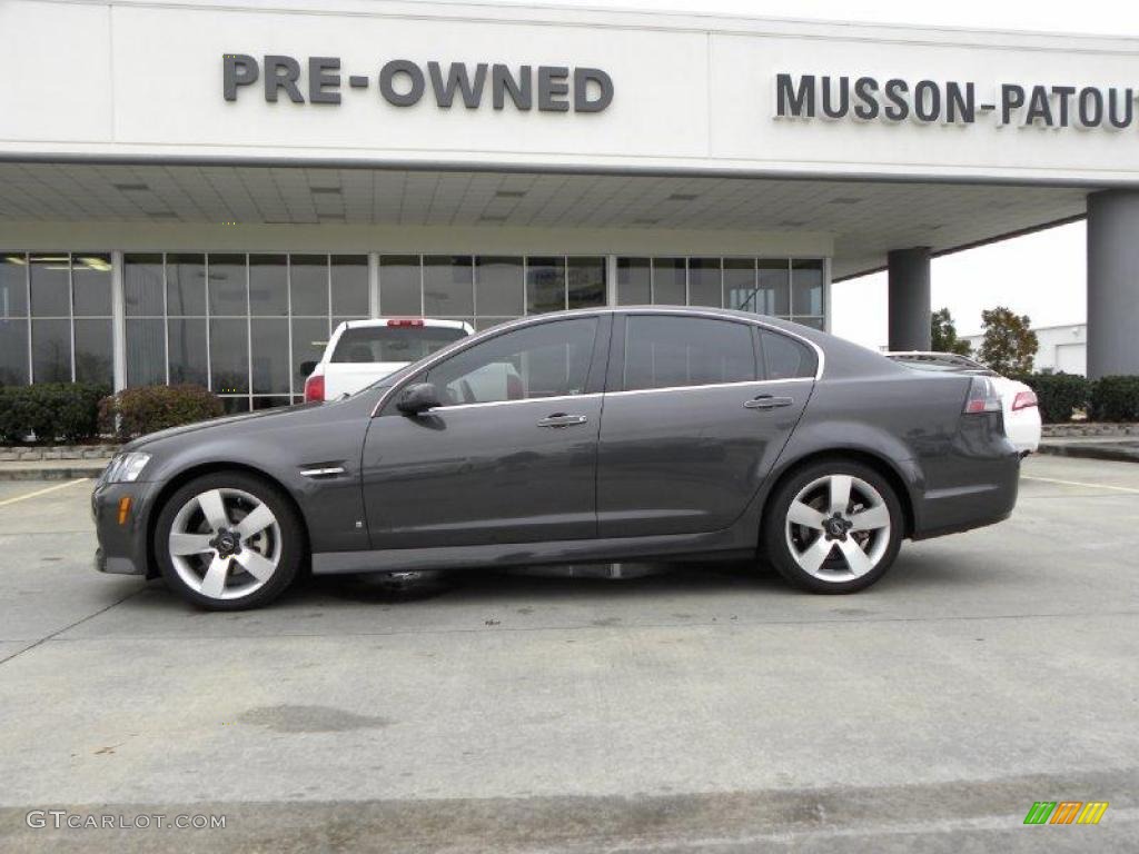 2009 G8 GT - Magnetic Gray Metallic / Onyx photo #2