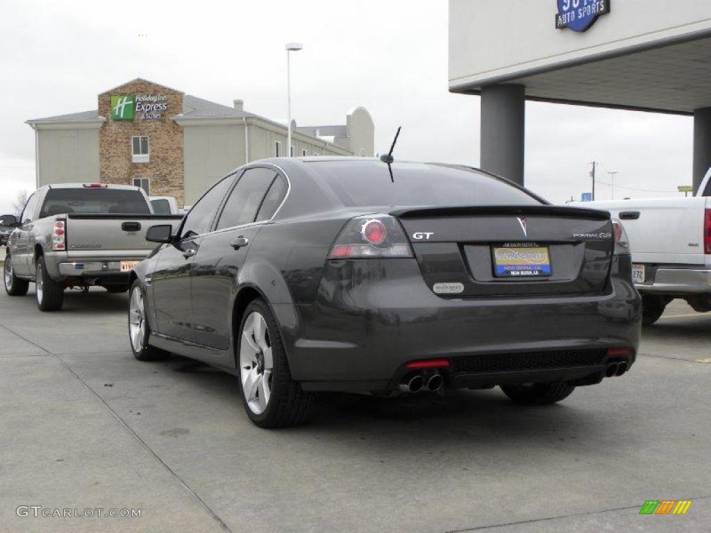 2009 G8 GT - Magnetic Gray Metallic / Onyx photo #3