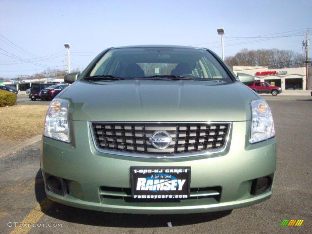 2007 Sentra 2.0 S - Metallic Jade / Charcoal/Steel photo #2