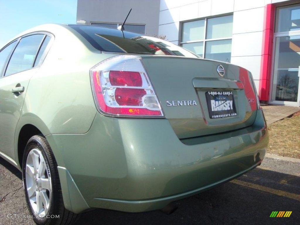 2007 Sentra 2.0 S - Metallic Jade / Charcoal/Steel photo #16