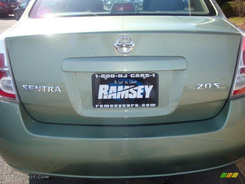 2007 Sentra 2.0 S - Metallic Jade / Charcoal/Steel photo #17