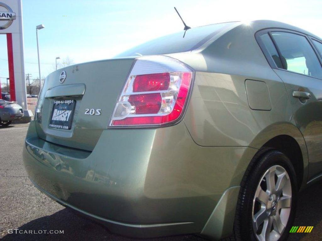 2007 Sentra 2.0 S - Metallic Jade / Charcoal/Steel photo #18