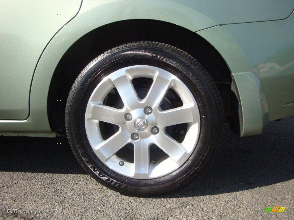 2007 Sentra 2.0 S - Metallic Jade / Charcoal/Steel photo #22