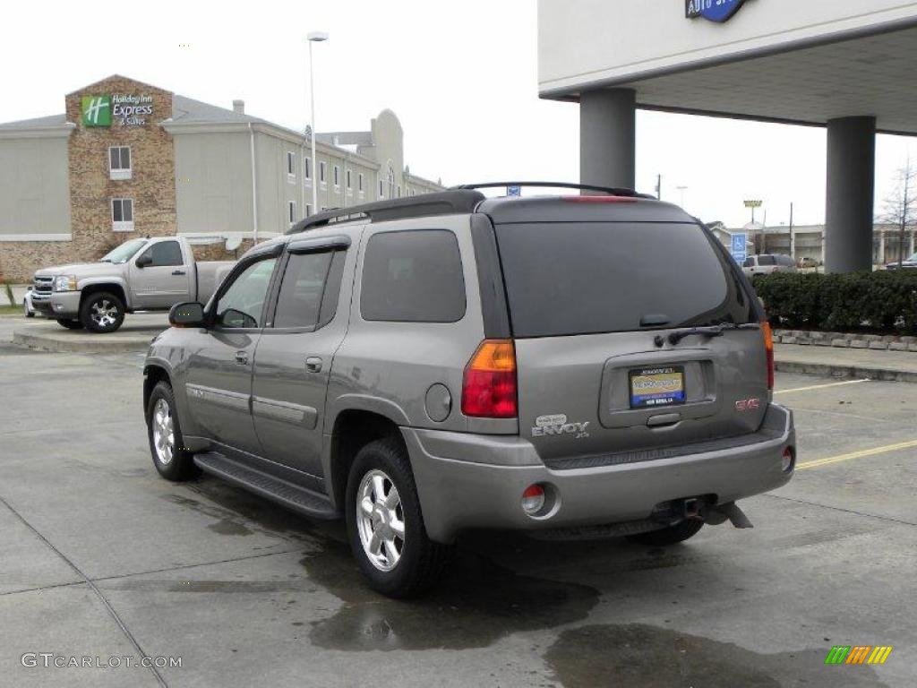 2005 Envoy XL SLT - Steel Grey Metallic / Light Gray photo #3