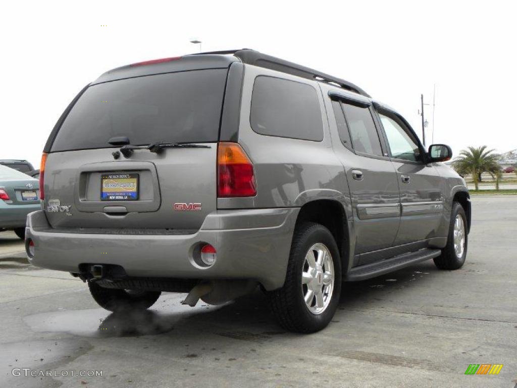2005 Envoy XL SLT - Steel Grey Metallic / Light Gray photo #5