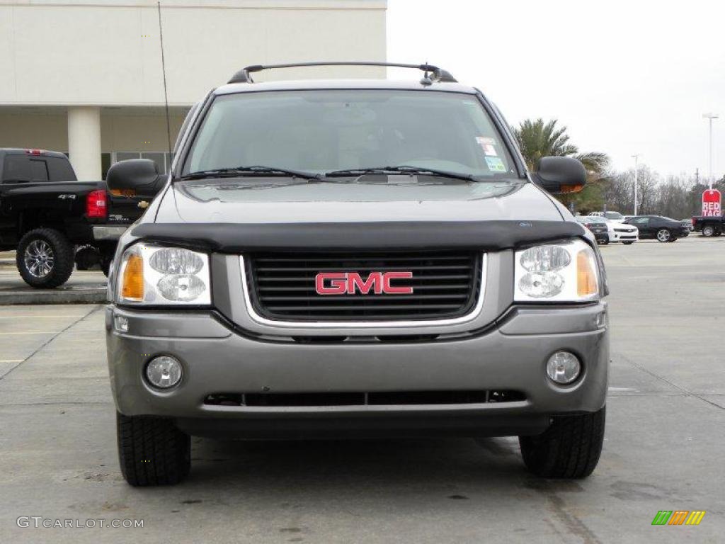 2005 Envoy XL SLT - Steel Grey Metallic / Light Gray photo #8